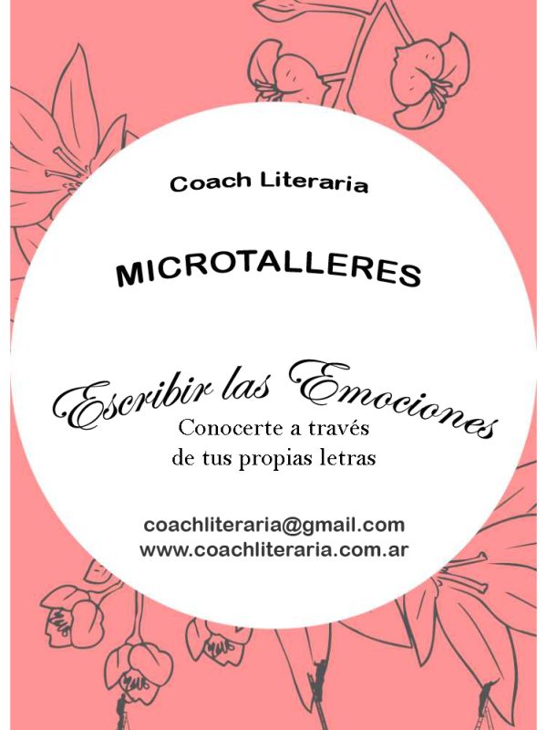 tapa Microtaller Escribir emociones