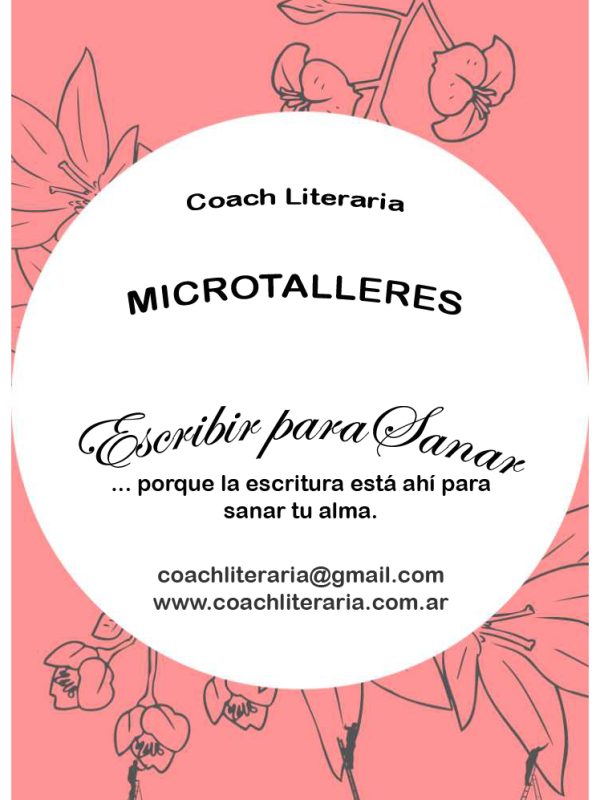tapa Microtaller escribir para sanar